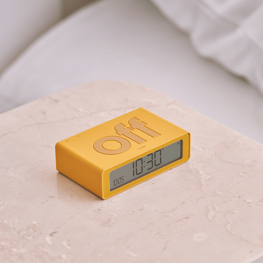 LEXON 精緻設計 FLIP MINI 重新定義鬧鐘